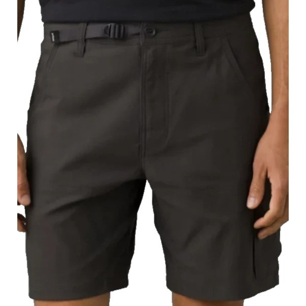 Prana Stretch Zion Short II Men's 28 X 12 Dark Iron NWT